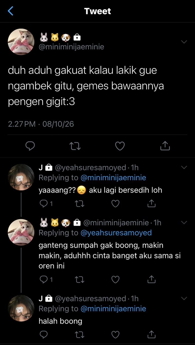 jenjaemiracle's tweet photo. #nomin canon au; rambut baru jn😬 https://t.co/4zw6VAk4Ue