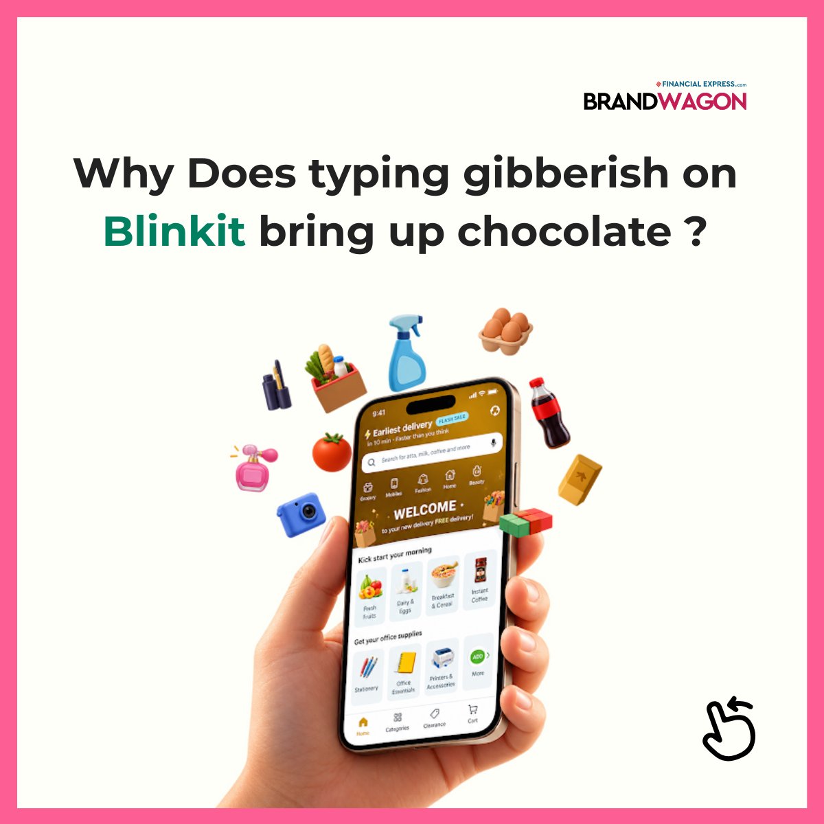 FEBrandWagon's tweet photo. What happens when typing gibberish into a search bar brings up chocolate instead of “No results found”?

The opportunity for brands lies in building product recall and preference among consumers who influence the purchase, even when they aren’t the ones paying for it. https://t.co/5kiGamUyax