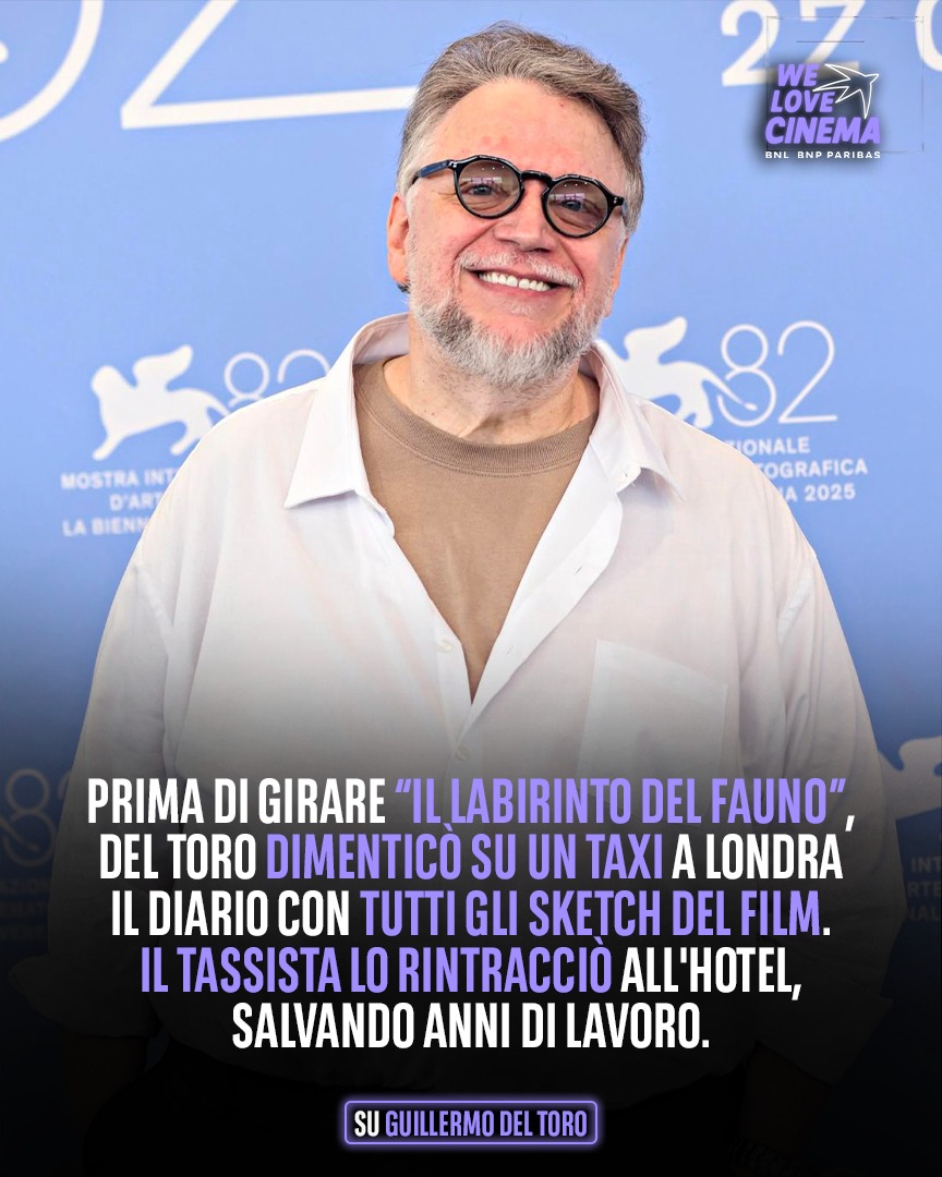 WeCinema's tweet photo. #GuillermodelToro ha ridefinito il cinema contemporaneo, trasformando i mostri in icone poetiche e specchio delle fragilità 🎥

Attraverso capolavori visionari come “Il Labirinto del Fauno” e “La Forma dell'Acqua”, il maestro messicano fonde la fiaba gotica con un'umanissima compassione, celebrando l'immaginazione come forma di resistenza. 

Il regista, che oggi compie 61 anni, continua a incantare il mondo con il suo sguardo unico, collezionando trionfi storici agli Oscar e imprimendo per sempre la sua firma nella settima arte. 

#welovecinemait