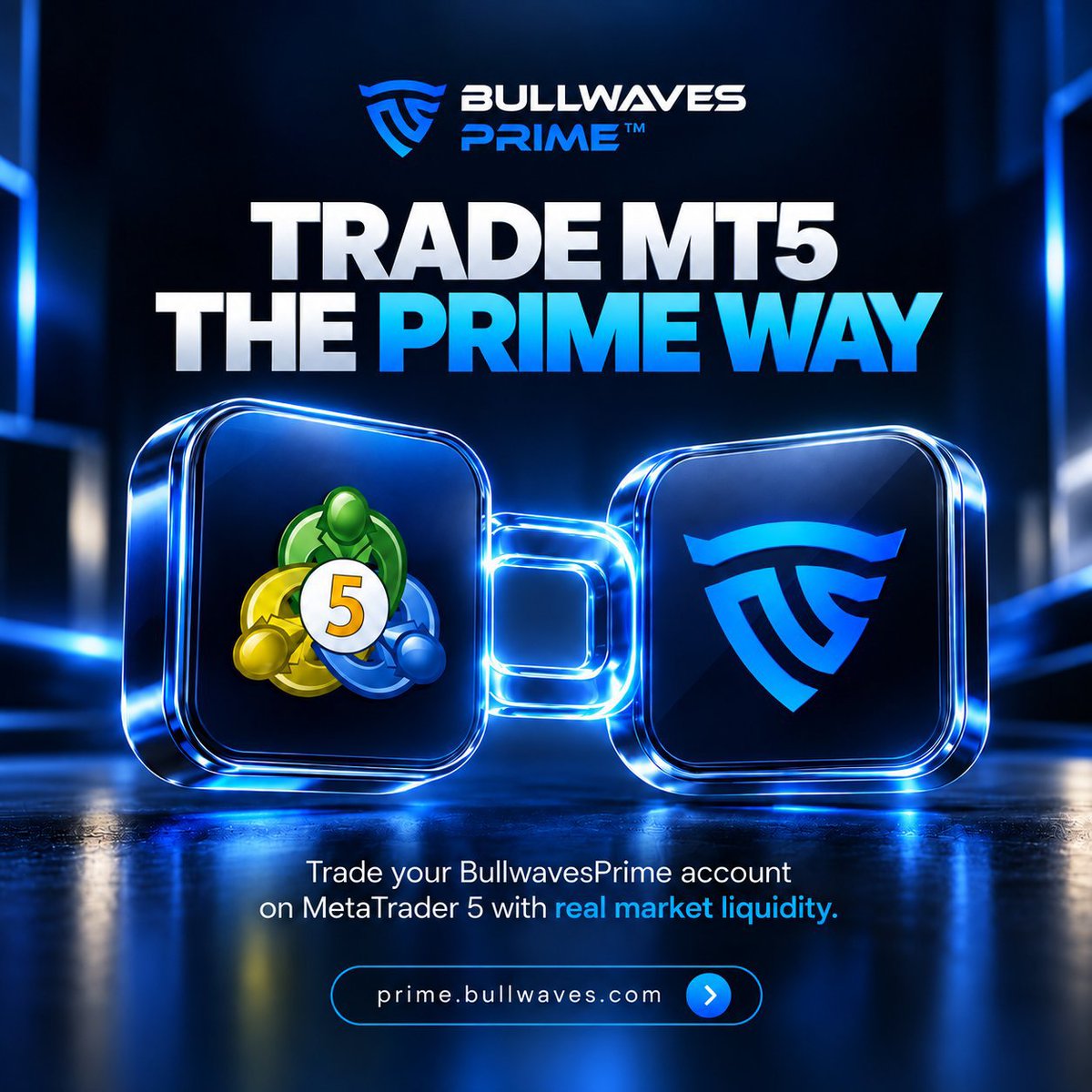 IsahMarket's tweet photo. 🚀 BULLWAVES PRIME — TRADE THE PRIME WAY

Stop just trading. Trade with purpose. Trade with consistency. Trade for growth.

⚡ Trade MT5 the Prime Way
Access your Bullwaves Prime account on MetaTrader 5 with real market liquidity.

📈 Turn Consistency Into Capital
Build your trading journey with a structured environment designed for traders who take execution and discipline seriously.

💰 Keep 100% of your profits
With the Profit Sharing Add-On, you can keep 100% of your trading profits.

🔥 Ready to level up your trading?

Get funded. Trade smart. Stay consistent.

🏷️ Use code MARKET to get 30% OFF 🔥

👉 https://t.co/iwjc3A72vi