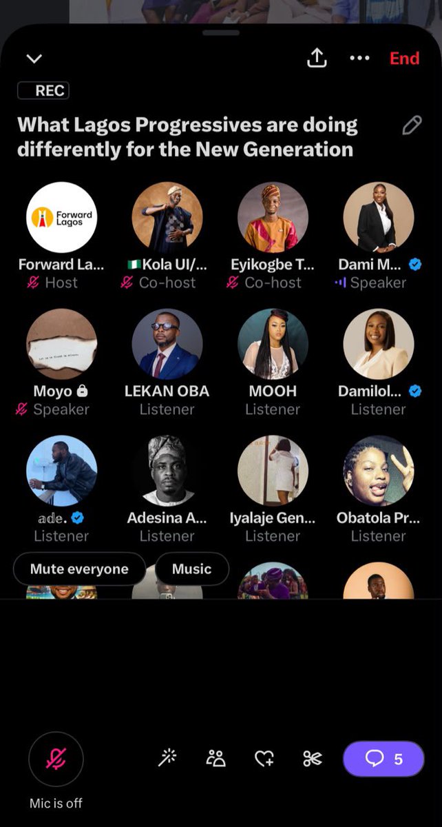 _ForwardLagos's tweet photo. Lastnight, the virtual engagement continued with @moyoadebanjo1, @DamiMarshal as special guests.
It was a great honour to have the APC Deputy Governorship Candidate @JamesSonayon join the Virtual session and also speak to the young people.
#ForwardLagos #KOHDSJ2027 #PBAT2027 https://t.co/fwJynaYoms