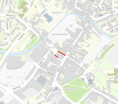 MayoCoCo's tweet photo. Duke Street (R311-182) &amp; Shamble Street (R-311-179) in Castlebar will be closed on the evening/nights of Monday 12th to Thursday 15th  October inclusive (7pm to 5am).

➡️ Traffic management in operation
➡️ Diversions will be signposted https://t.co/1LD1l45JrH