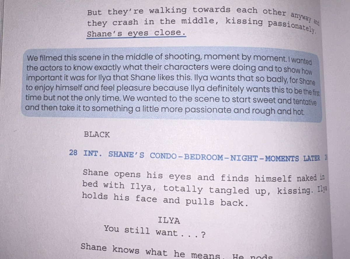 bookofstorrie's tweet photo. 'Ilya wants that so badly, for Shane to enjoy himself and feel pleasure because Ilya definitely wants this to be the first time but not the only time.' Awwww ❤️❤️❤️❤️ https://t.co/nye7ZJouDp