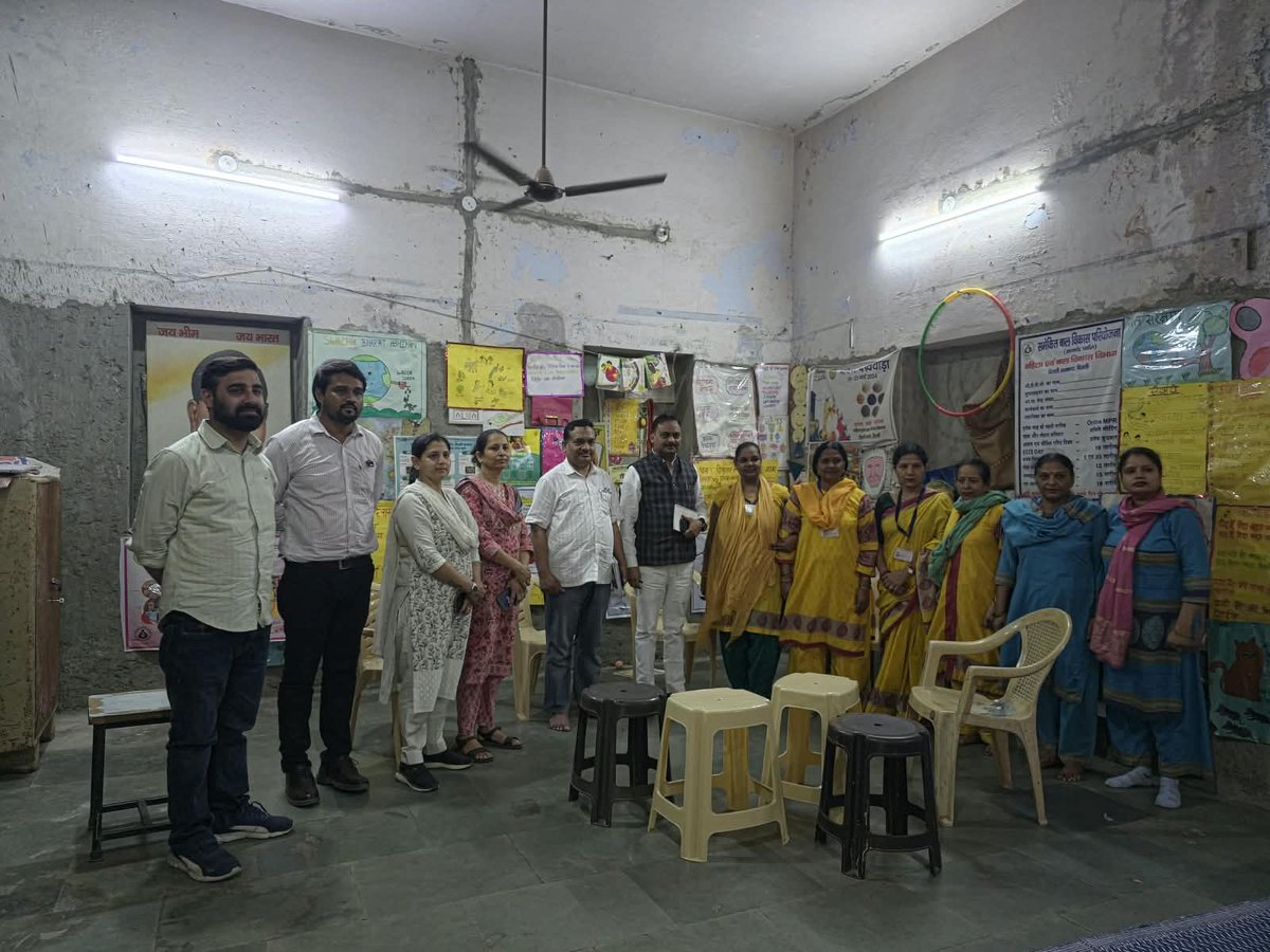 DCPCR's tweet photo. RASHTRIYA POSHAN MAAH | Anganwadi Centre Visit
Hon’ble Member, Delhi Commission for Protection of Child Rights (DCPCR), Shri Rahul Gautam, visited Anganwadi Centres under the Anand Parbat Project to review the facilities and services being provided to children.

@CMODelhi https://t.co/NDSznJb1Tb