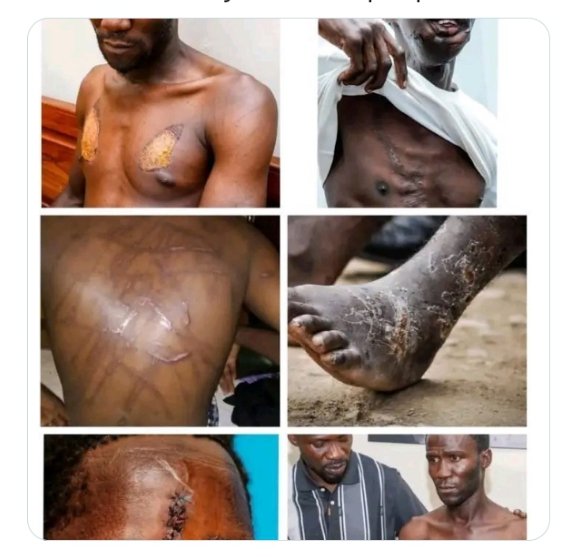 Jolynedith's tweet photo. @PoliceUg Change the name from Uganda police to museveni's or NRM police . because you no longer keep law and order, instead your work is to abduct torture and kill. https://t.co/mYhWhBRMi0