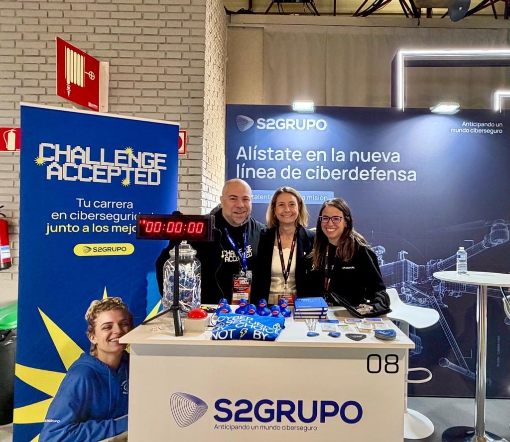 s2grupo's tweet photo. ๐ก๏ธ Ayer participamos en #NextForceSummit, el encuentro de referencia para conectar talento e industria de defensa.
Durante toda la jornada, numerosas personas visitaron el stand de #S2GRUPO para conocer nuestras capacidades en #Ciberdefensa y #Ciberseguridad
๐ Gracias a todos https://t.co/Intpbt21O7