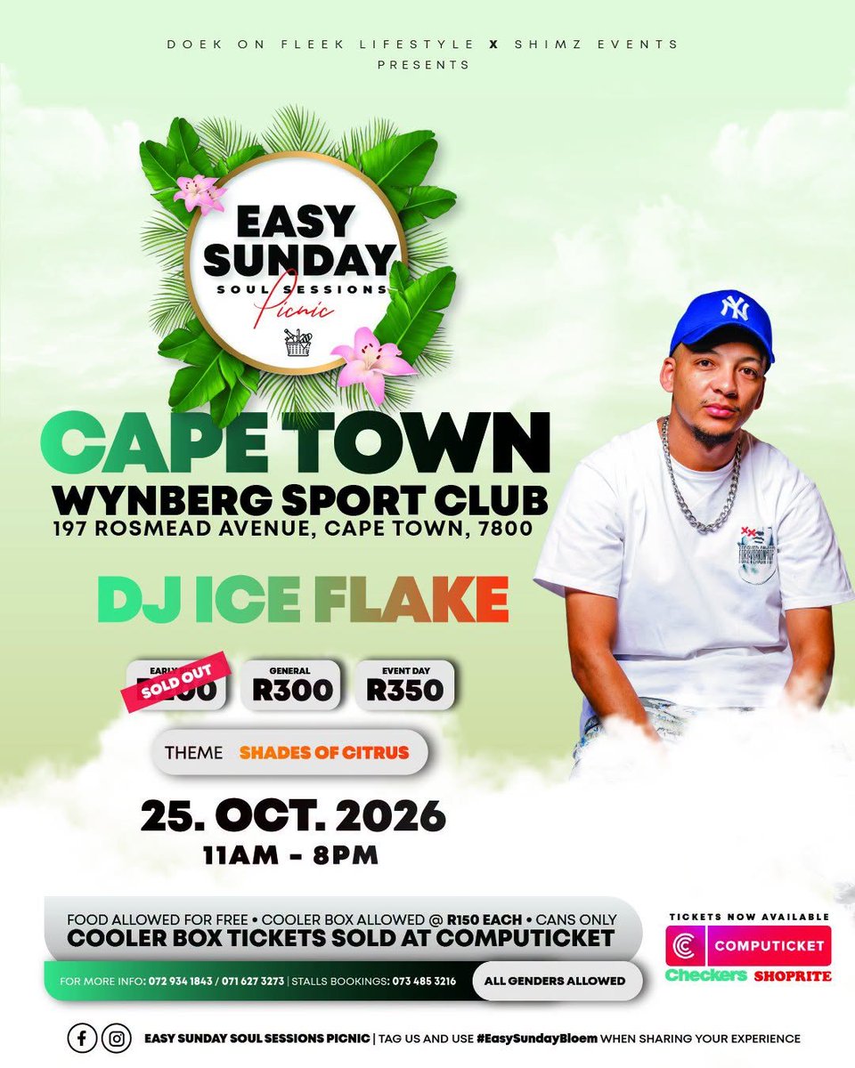 Computicket's tweet photo. 🧺☀️ CAPE TOWN, ARE WE STILL ON?A picnic sounds peaceful… until the speakers get switched on. 😂
Tag the ONE person you're dragging along! 👇🏾
🔗 https://t.co/NLONna8SIQ
📍 Cape Town
🗓️ 25 Oct
💰 From R300
#EasySunday #Picnic #Soul #CapeTown #WesternCape #PicnicSA #Computicket https://t.co/KOpEIZBsyU