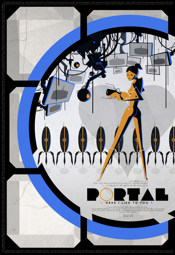 Sal_Predebut's tweet photo. portal retro fanart movie poster https://t.co/x4zqyNsvJ6