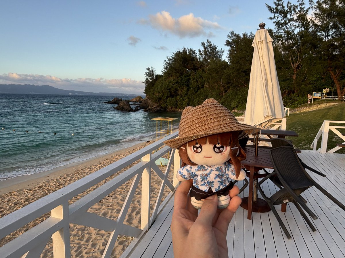 yannbi70's tweet photo. ミッションビーチも行ってきた！
が、バス遅延で、閉門時間ギリギリだったため滞在時間5分ほど。ギリギリだったので、オーナーさんに無理言って何枚かパシャリ。帰り際にオーナーさんから、なにと撮っていたの？とお声がけ、→続く

#鈴木愛奈
#いきわらぬい活
#だーやんと愛奈ぬいのおでかけ記 https://t.co/AGdBMmzevR