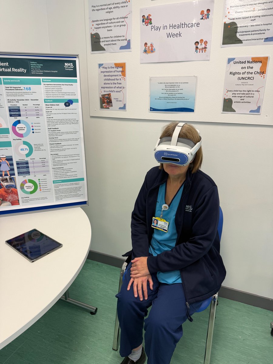 NHSGrampian's tweet photo. A big thank you to everyone who attended the @RACH_Playservic's Open Day during #PlayInHealthcareWeek and celebrated the difference play makes for children and families. 💙🧸
#PIHW #MakePlayMatter #TeamGrampian #ProudToBeNHSG https://t.co/Iptkwp8jsJ