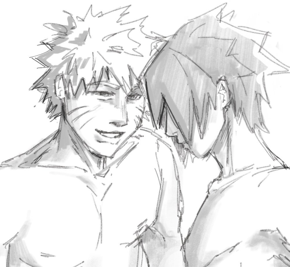 weevilnator's tweet photo. sketches,,, #narusasu https://t.co/sJec0it6DI