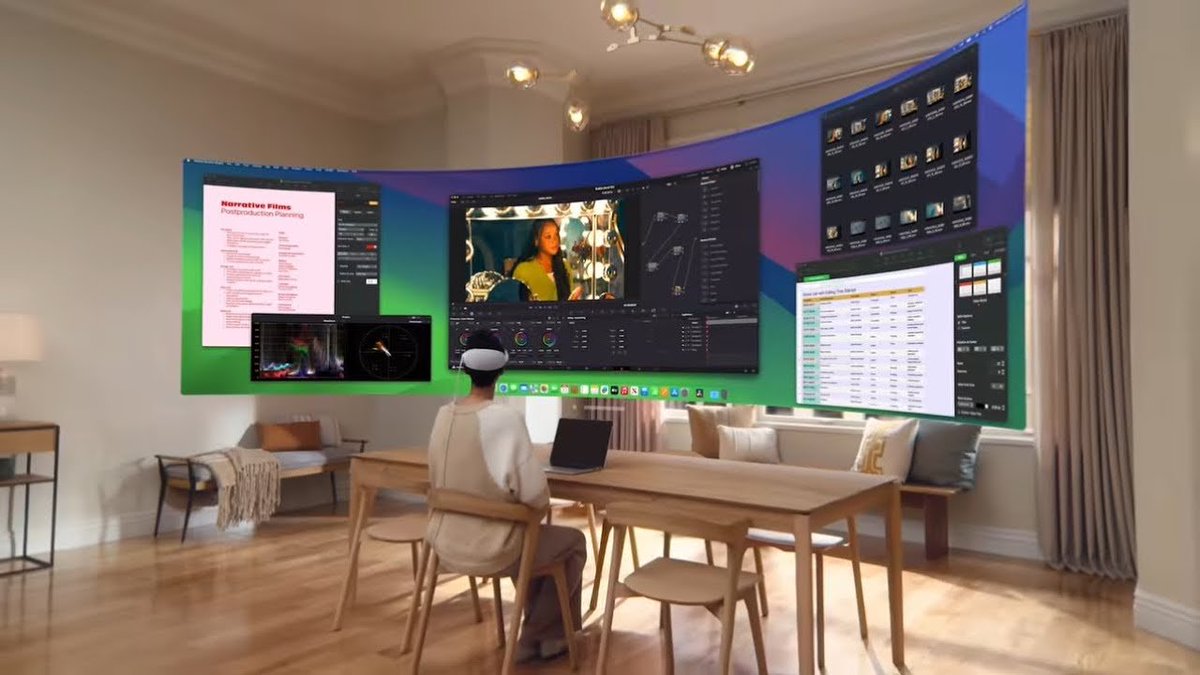 AlbertoCarlier's tweet photo. It’s 2026, and Vision Pro now:

- Supports motion controllers
- Has the best avatars on the market
- Offers an ultrawide display for productivity
- Can run Meta Quest games on-device
- Delivers the best multimedia experience available

It is, undoubtedly, the most advanced and complete headset money can buy. 

Yet people called us crazy because $3,500 was way too much to spend “just to watch movies.”