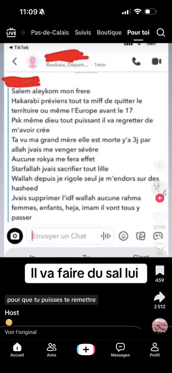 yuserr59's tweet photo. C’est trop la folie 😂 https://t.co/PkllfWfD0G