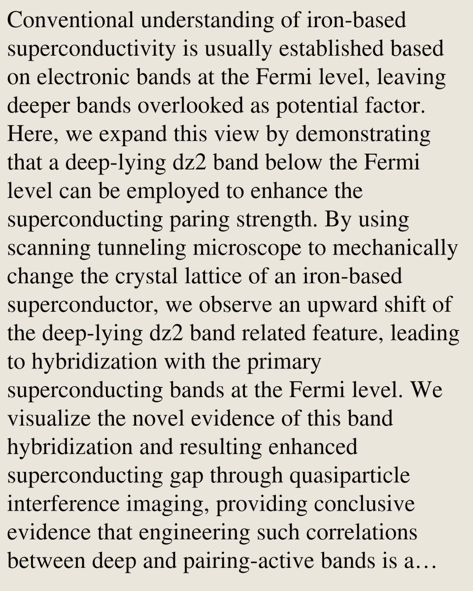 VTWG's tweet photo. From band reconstruction to Bogoliubov dispersion: How dz2-band enhances iron-based superconductivity

Jingming Yan, Shendong Su, Guihao Jia, Yucong Peng, Xuanyu Long, Zheng Liu, Pei Ouyang, …
https://t.co/p4F11AkooL [𝚌𝚘𝚗𝚍-𝚖𝚊𝚝.𝚜𝚞𝚙𝚛-𝚌𝚘𝚗 𝚌𝚘𝚗𝚍-𝚖𝚊𝚝.𝚜𝚝𝚛-𝚎𝚕] https://t.co/kSFjbiNAtj