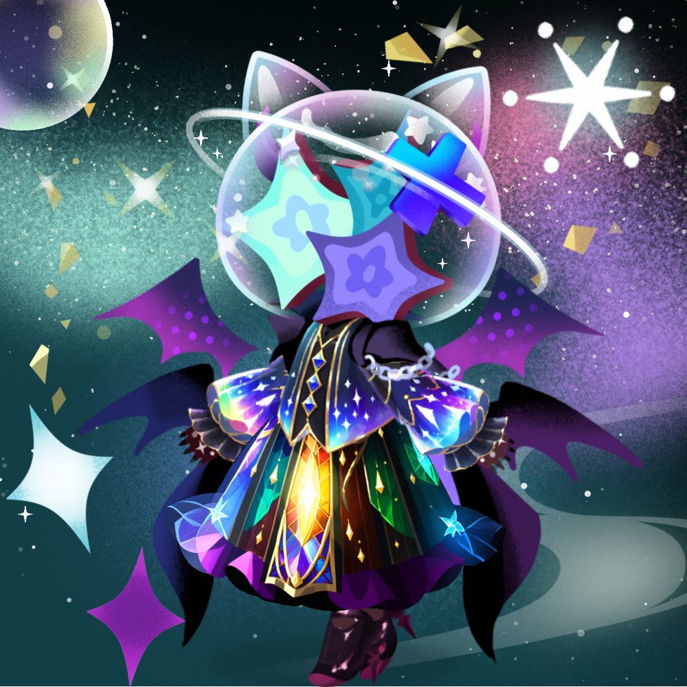 VIAz_game's tweet photo. ポケユニは異形頭も豊富なのでとてもコーデ組みが楽しい🌟
🪐宇宙🌌や星✨のモチーフだって作れちゃう
とてもお気に入り(*´∇｀*)

#お気に入りLookbook https://t.co/XChHy3Cdfv
