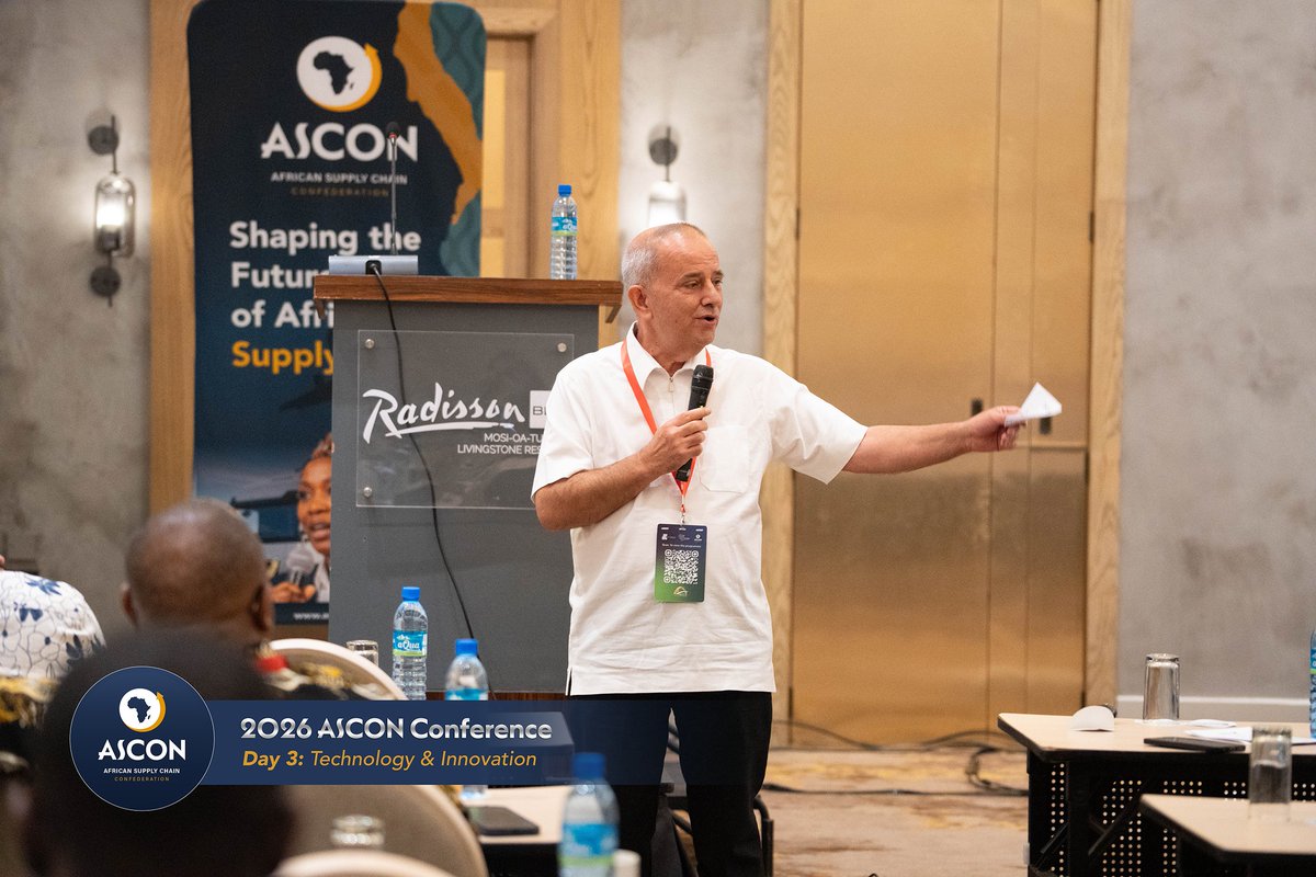 ASCON_Africa's tweet photo. Day 3 Recap at the 2026 ASCON Conference explored the role of technology, innovation, and digital transformation in strengthening supply chain performance across the continent🌍📈 https://t.co/XSti0NBFWG