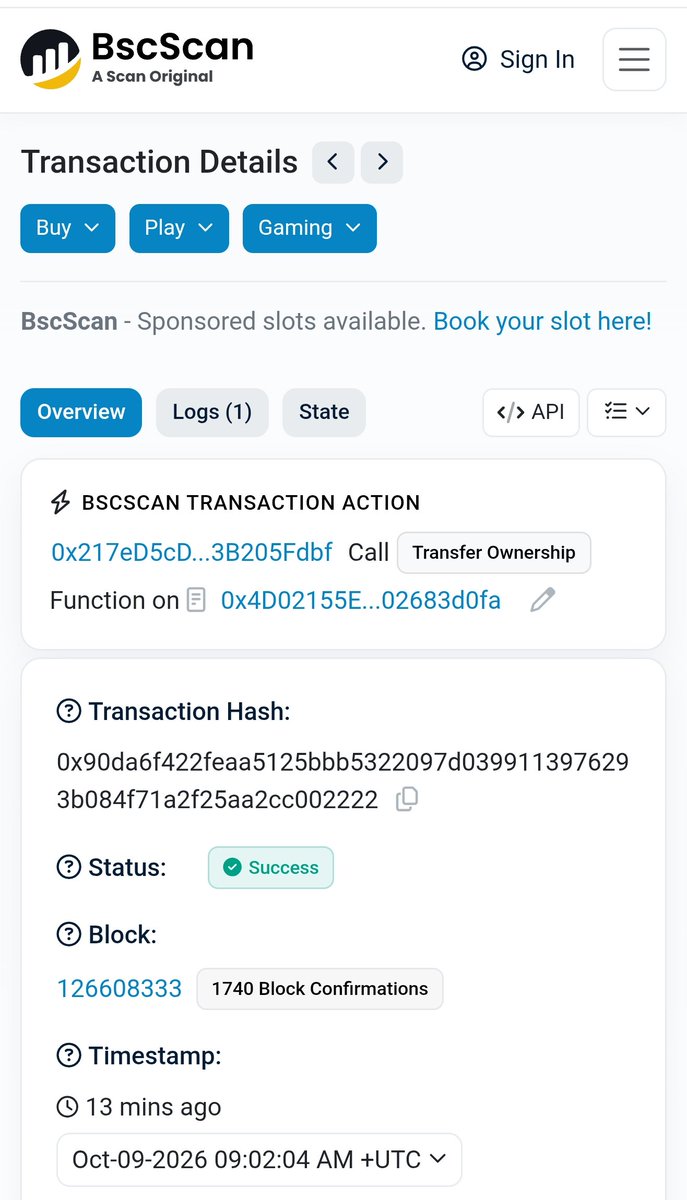 FlapVault678's tweet photo. The Butterfly Vault has been permanently discarded, with all operations traceable on the blockchain. All permissions have been fully released, and records are made public and transparent, ensuring asset security.
✅https://t.co/EaVFoNErTC
✅https://t.co/wanJxkd2gc
✅https://t.co/7O5AkcS11G