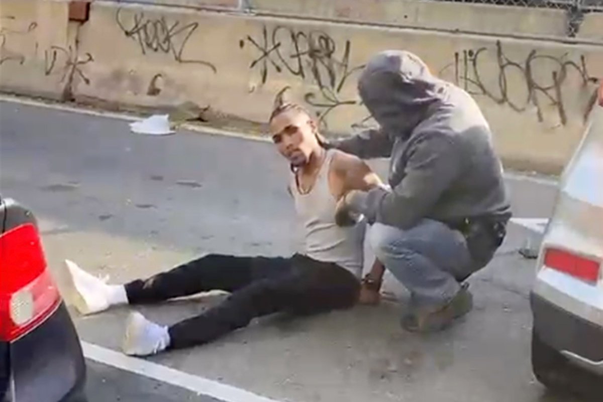 Kentuckygirl1's tweet photo. UPDATE on the NY ICE-involved shooting: 

He had a 5 year old in the back seat. 

DHS says he rammed ICE vehicles anyway.

Oscar Belgal, 28. From the Dominican Republic. In the country illegally, per DHS.

Thursday, about 4 p.m. Marble Hill, NYC. ICE officers tried to box in his car to arrest him.

DHS says he rammed their vehicles. 

An officer opened fire in self-defense. 

NYPD says an ICE car had front-end damage.

The legacy media said "shot in the neck" and "7 rounds" like the guy was shot all to hell.

The truth is, he was hit in the neck below his left ear, and is in stable condition. He was stable, talking at the scene.

Obviously non-life threatening injuries. As you can see in the photo below. 

Now in ICE custody.

His little boy wasn't hurt and is with family.

What's this guy's history in the US?

* A grand larceny conviction. 
* Prior arrests for assault, robbery, drugs, and weapons. * Ties to the Trinitarios gang, the same gang that shot a CBP officer last year.

NYPD arrested him in December 2023. 

DHS says sanctuary rules sent him back out the door a few days later.

So who did the mayor spend hours on the phone fighting for? Him.

Mamdani says he called Trump and DHS trying to get him released. 

Hochul wants ICE out of New York.

Not one word about the child he put in that car.

Release the footage. Let everyone see it.

Oscar Belgal risked his son's life to run from ICE.  That tells you everything you need to know about him.

Sanctuary rules didn't protect that little boy. 

They put him in the back seat of a car his dad decided to use as lethal weapon against ICE, per DHS.