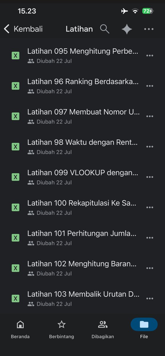 cinderrsya's tweet photo. Buat kalian yang bingung belajar excel tuh mulai dari mana sih? Aku bisa saranin pakai modul yang aku buat ini. 

Mulai dari dasar materi dan latihan soalnya lengkap ada video pembelajaran yang ramah buat pemula sampai mahir. Kalau mau akses Gdrivenya komen ya https://t.co/GwHskaehPJ