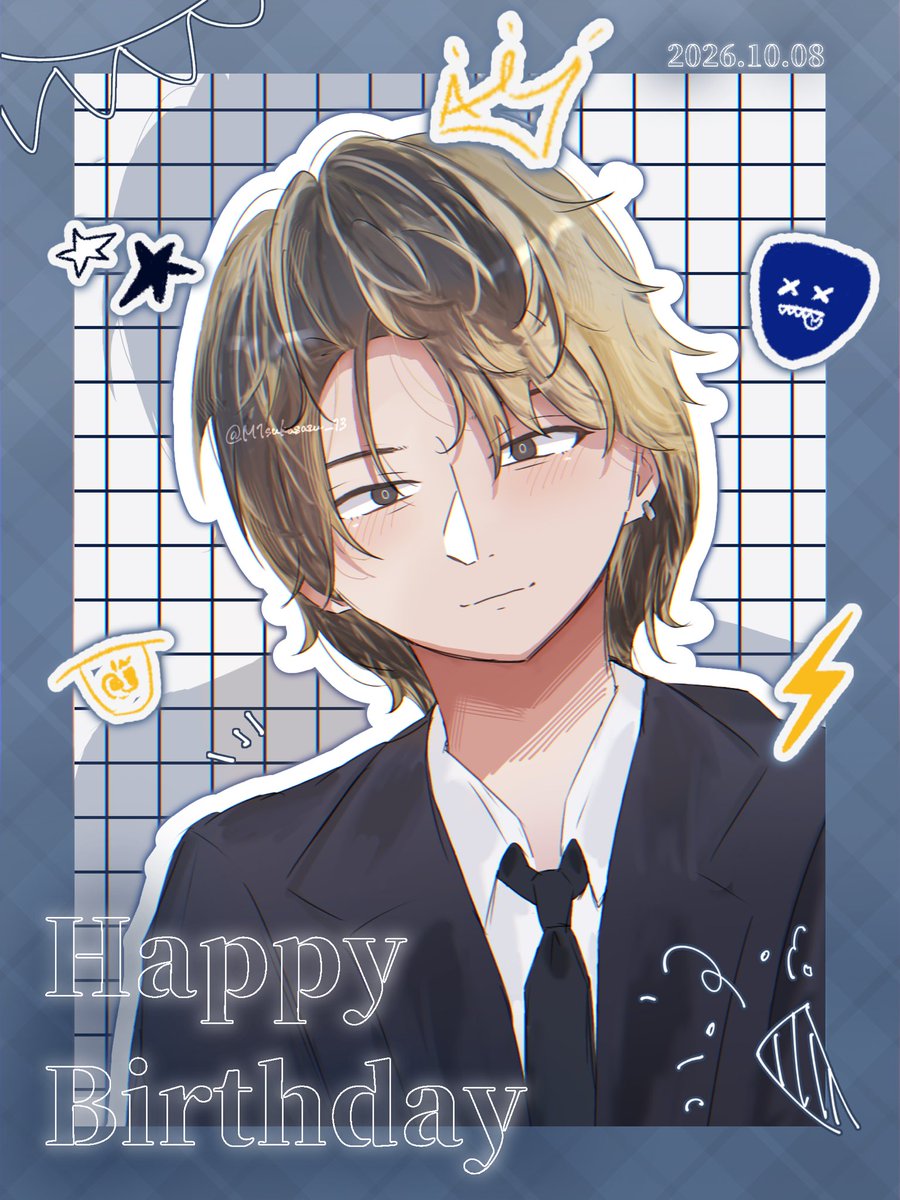 M1sukasazu_13's tweet photo. 大遅刻
お誕生日おめでとうございます🎸⚡️
#若井滉斗誕生祭 #Hilotobirthday https://t.co/Fx8a8WmCm8