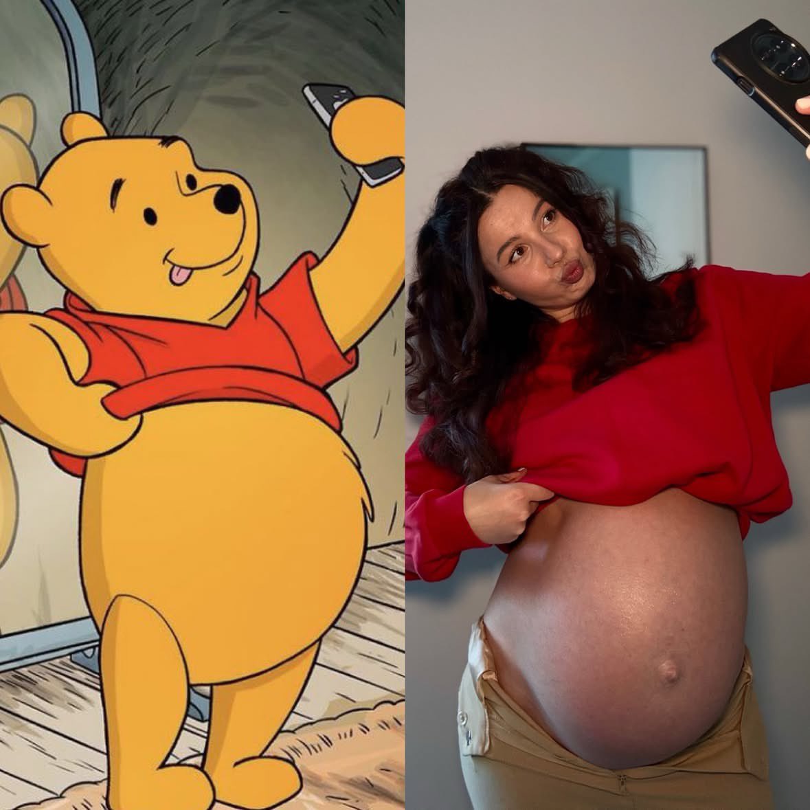 dfwmenah's tweet photo. she recreated Winnie the Pooh and it’s so cute 🥰😍 https://t.co/brEMxqGw8A