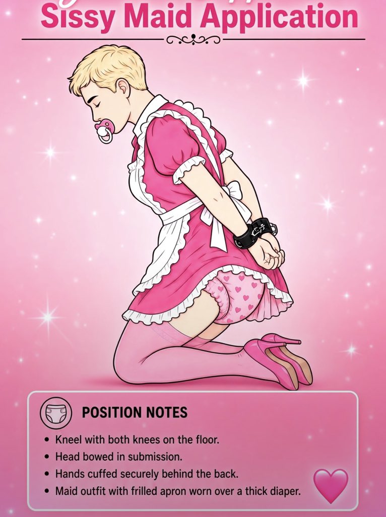 MissEmily02's tweet photo. Would you qualify? #sissy #maid https://t.co/HBnlbV0vH9