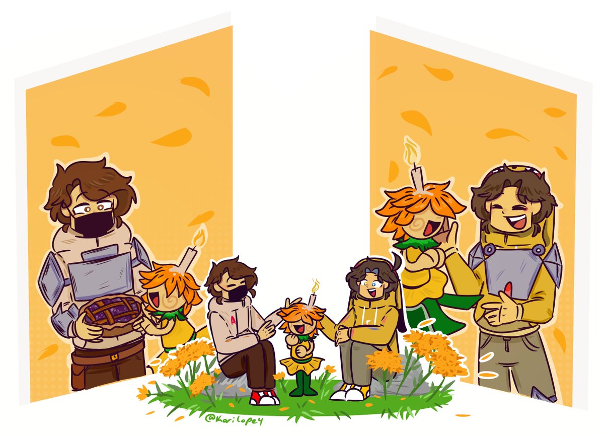 KariLope4's tweet photo. En otra vida se pudieron volver a ver...💛🧡🌼
||#aquinofanart #SoarinngArt #Dedsafio4 https://t.co/2ODnYpMJ0q