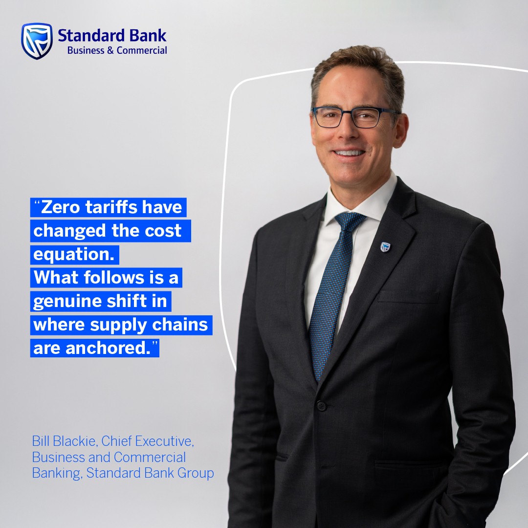 SBGroup's tweet photo. China’s zero-tariff framework is opening new export opportunities for African businesses. 

Explore how lower duties, renminbi settlement and stronger trade links can support more resilient growth and discover where real growth begins: https://t.co/Us4mUY8tkk

#GrowingAfrica https://t.co/HueMuPaime