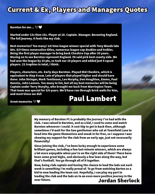 Image from Barnton AFC (@barntonfc)
