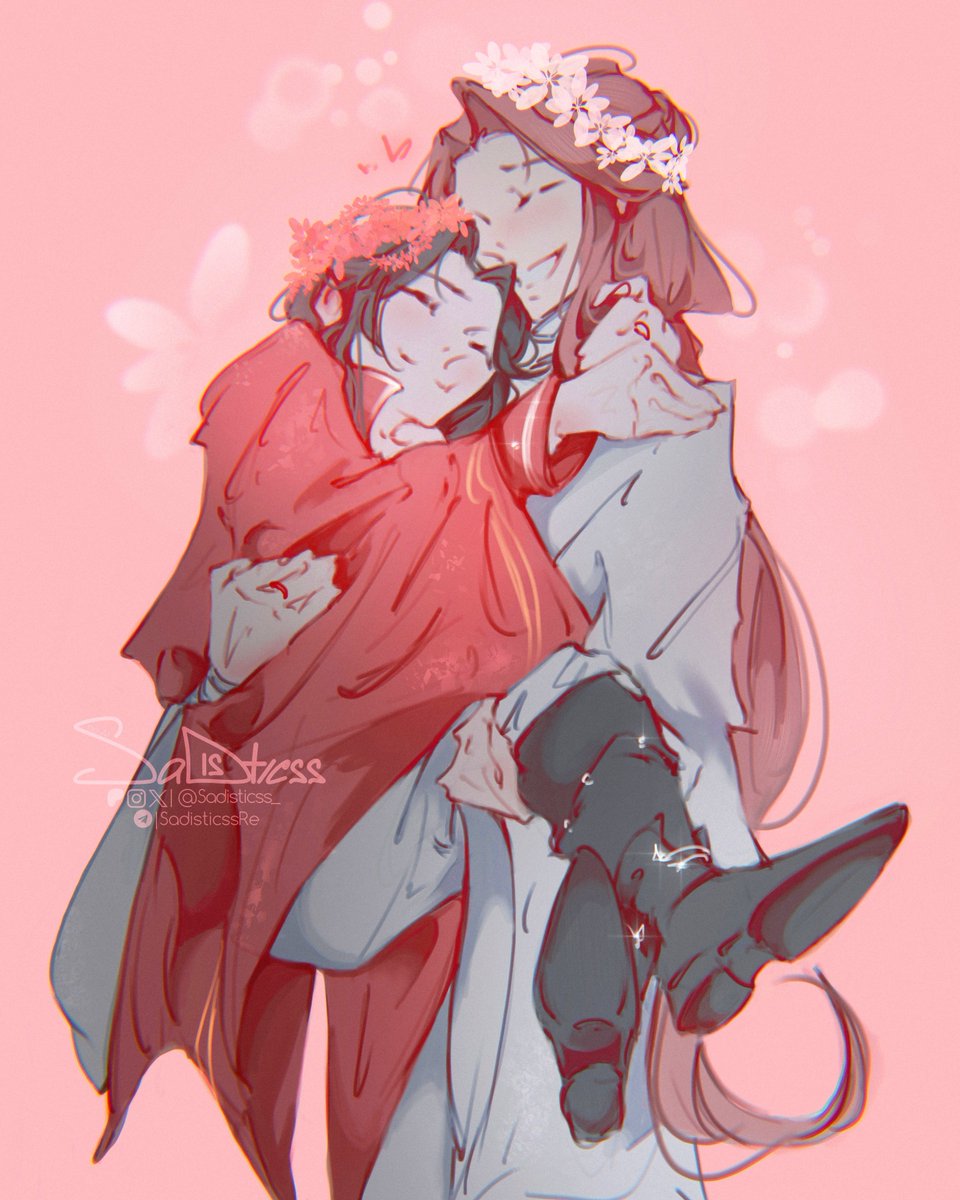 sadisticss_'s tweet photo. Every man dreams of being carried in the arms of his beloved husband😋
#TGCF #hualian https://t.co/3MFotSqQk2