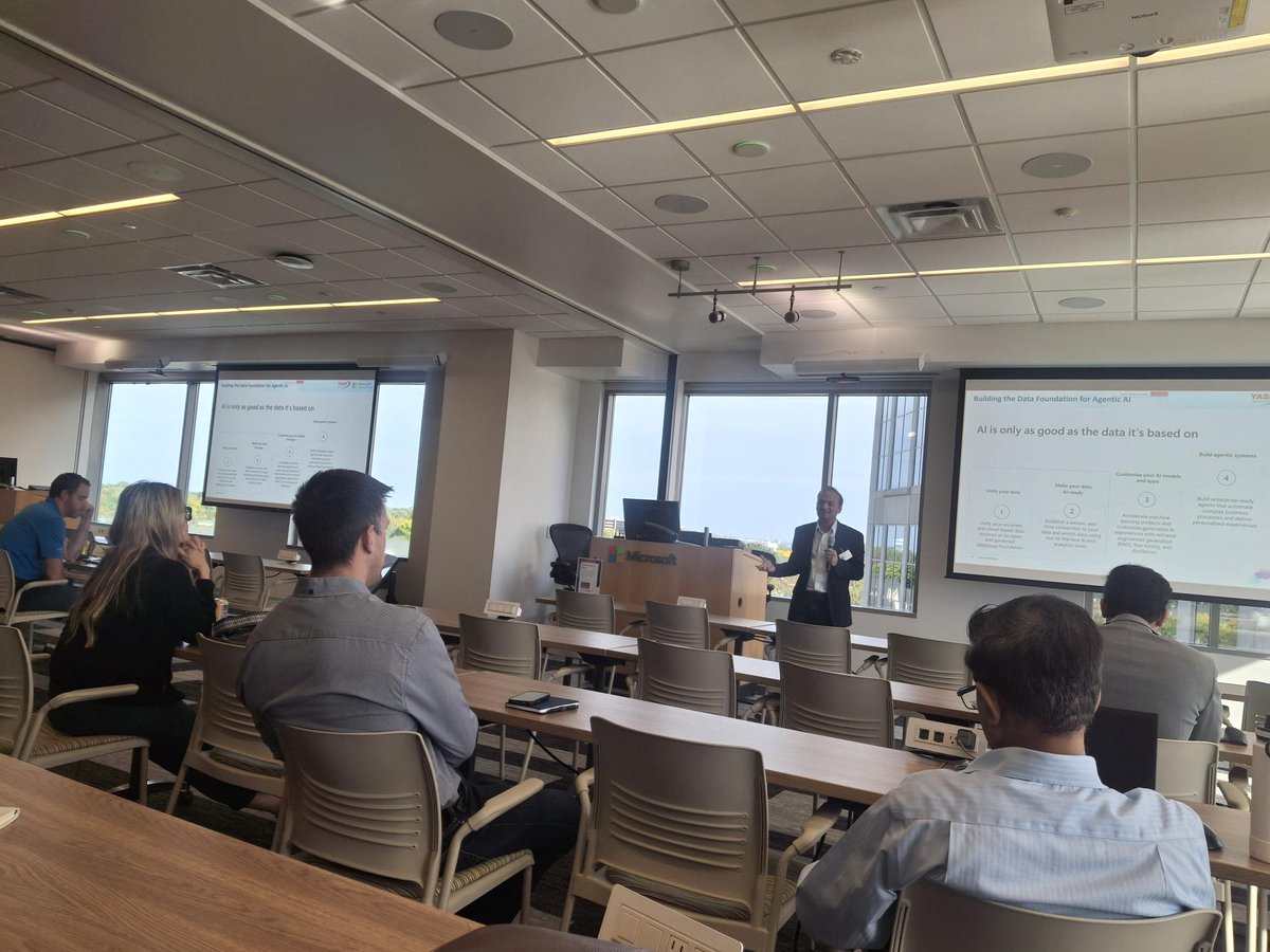 YASH_Tech's tweet photo. 📌 Minneapolis, you showed up and brought the energy! ✨ 

A big thank you to everyone who joined us in Minneapolis for the TechEvolve Roadshow. It was great to see so many industry leaders come together to explore what’s next in AI, data, and the intelligent enterprise.

A special thank you to our speakers, Depesh Kumar and Lalit Goyal from YASH Technologies, and Tad Thompson from Microsoft, for sharing their expertise, perspectives, and real-world insights. We hope the conversations and ideas from the event gave you fresh perspectives and practical insights to help you advance your digital and #AI journey.

Thank you, Minneapolis, for making TechEvolve a memorable stop on the roadshow! 

#PartnerGTM #MicrosoftPartner #YASHTechnologies #TechevolveRoadShow #Microsoft #AgenticAI #MSPartner