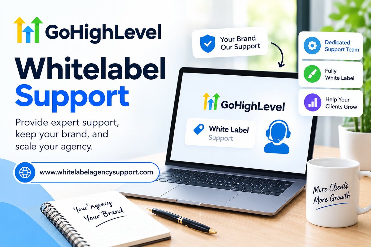 ghlwhitelabel's tweet photo. Managing multiple CRM accounts in 2026? 🚀 GoHighLevel Smart Lists can help agencies organize leads, streamline follow-ups, and improve client management.

Read more: https://t.co/UUJZePD0My

#GoHighLevel #WhiteLabelCRM #CRMManagement https://t.co/KvcbqOeANV