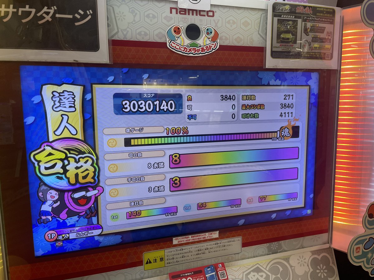 N_btye's tweet photo. 2026虹枠金達人‼️‼️‼️‼️‼️‼️‼️
0-0通過4回目で金達人投資額20クレ行くか行かないかくらいであっさり受かってしまったから実感全くないｗｗｗｗ
5作連続虹枠金達人！！
20代前半まだまだやれます✊ https://t.co/5lHUE8SC4Y