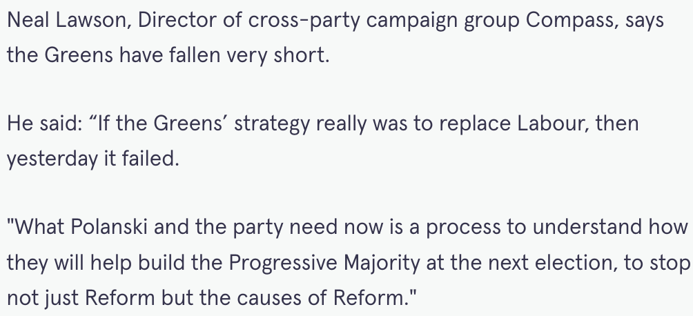 CompassOffice's tweet photo. Fundamentally, the Progressive Majority needs to be built ahead of the next election. 

Compass in @DailyMirror 👇 https://t.co/qJgrkM3cBi