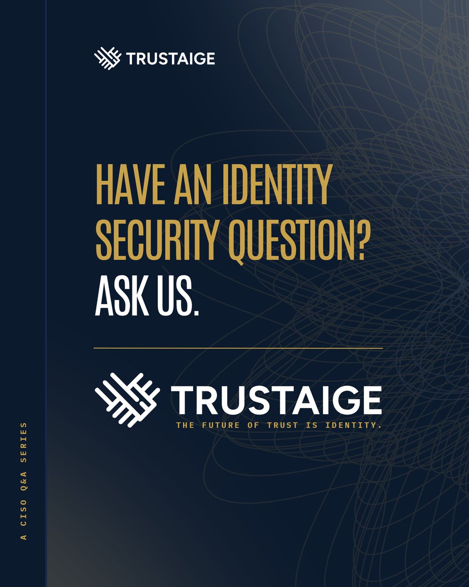 trustaige's tweet photo. An IdP asks WHO you are. An MDM knows WHAT the hardware is.
Unifying them stops compromised machines from gaining enterprise access with valid credentials.
#CISO #ZeroTrust #DeviceTrust #IdentitySecurity https://t.co/lve7pq26it