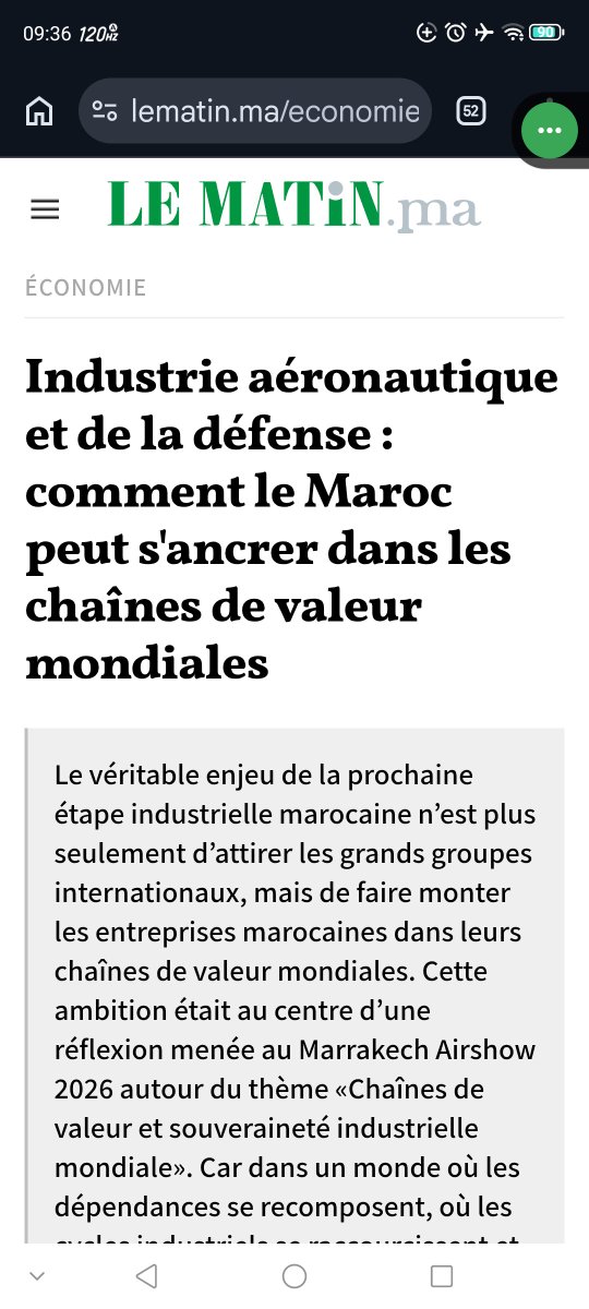 abdeslam31828's tweet photo. Human Capital & Innovation
βπ #MAS26 | Shaping tomorrowβs aviation elite today. RAM, Safran & Pratt & Whitney invest in Moroccan human capital to drive future aerospace innovation. π§ ππ²π¦π
#TalentDay #HumanCapital #AeroEngineering #MAS2026 https://t.co/nLKPQ1zXs1