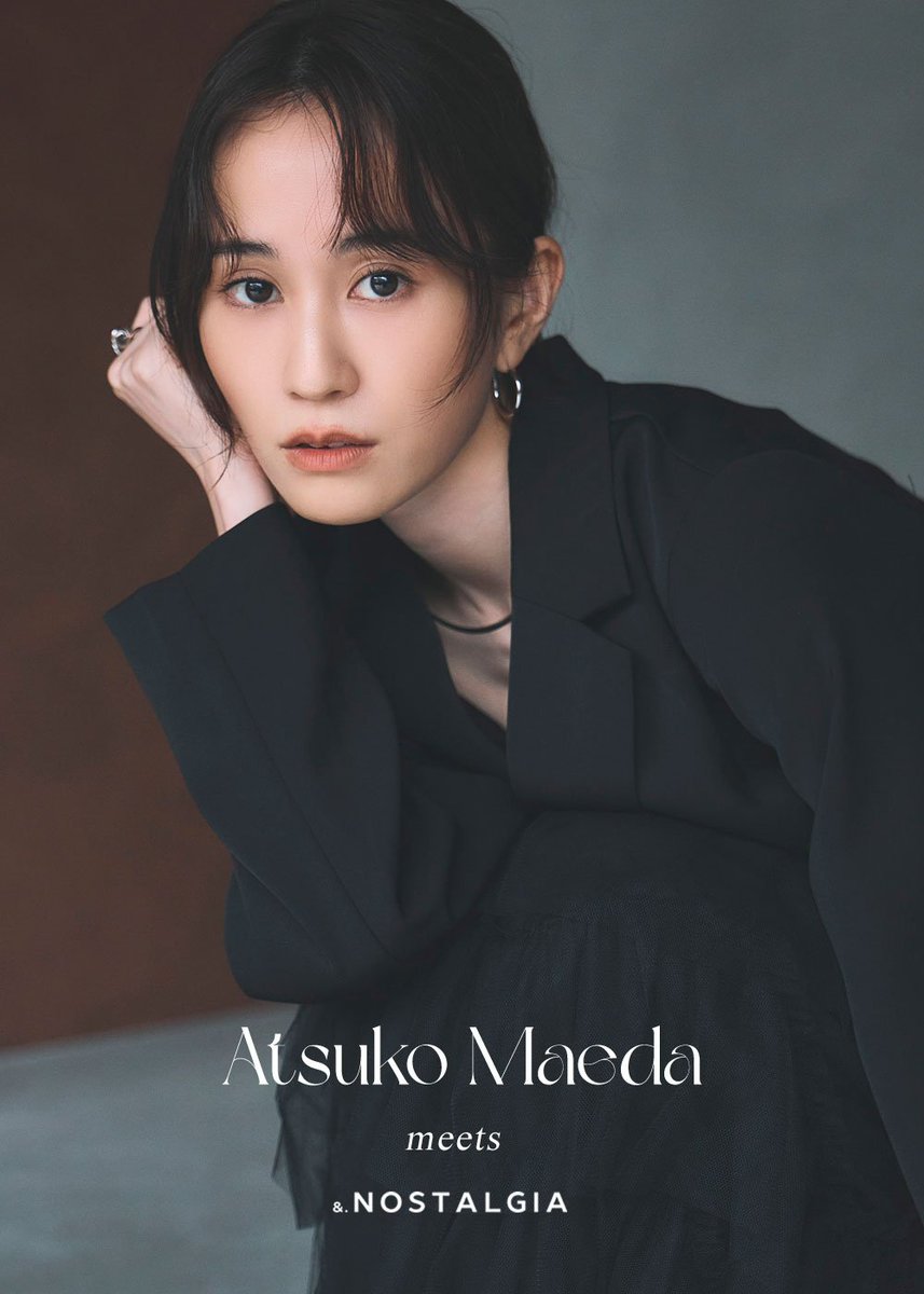 nostalgia_jp's tweet photo. 𝐀𝐭𝐬𝐮𝐤𝐨 𝐌𝐚𝐞𝐝𝐚
𝑚𝑒𝑒𝑡𝑠

&amp;.𝐍𝐎𝐒𝐓𝐀𝐋𝐆𝐈𝐀

＿＿＿＿＿＿＿＿

前田敦子さんが着こなす、
&amp;.NOSTALGIAの秋冬スタイル。
@Atsuko_100

𝟏𝟎/𝟏𝟎(𝐒𝐚𝐭)𝟎:𝟎𝟎〜販売スタート
※一部商品は販売開始日が異なります。

＿＿＿＿＿＿＿＿＿

【https://t.co/EMIxJEtvmq…】 https://t.co/WWyTTwJeFA