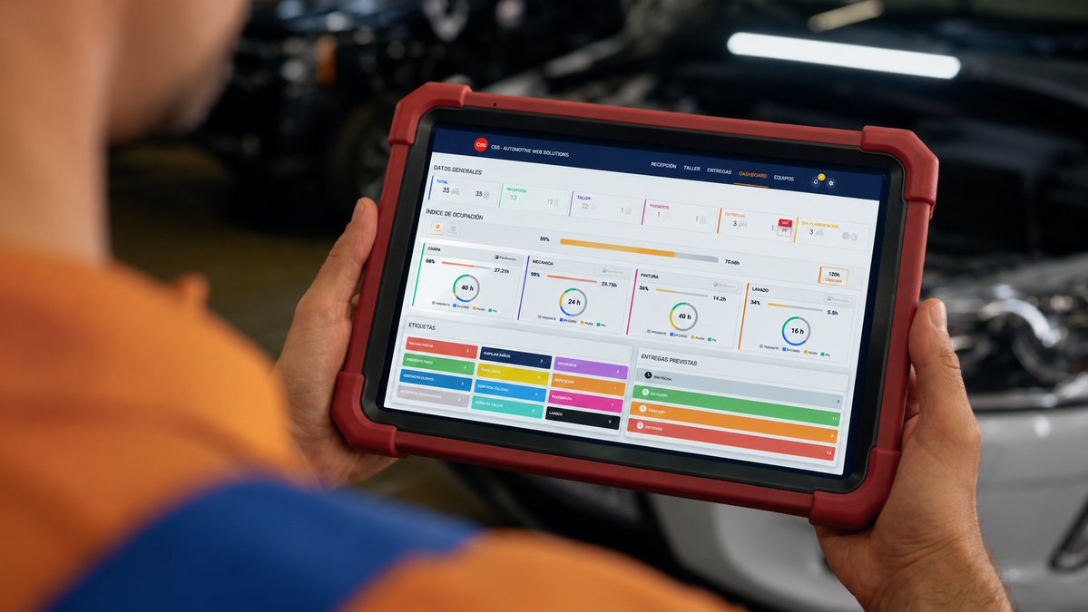 CSSes's tweet photo. 🔧 ¿Cómo reducir los tiempos muertos y mejorar la organización del taller? 

iPlanner de @CSSes permite planificar tareas, seguir cada reparación y coordinar al equipo en tiempo real.

🔗 https://t.co/s166tYGnjl

#CSS #iPlanner #Talleres #Productividad #Digitalización https://t.co/M4AUiHMJLE
