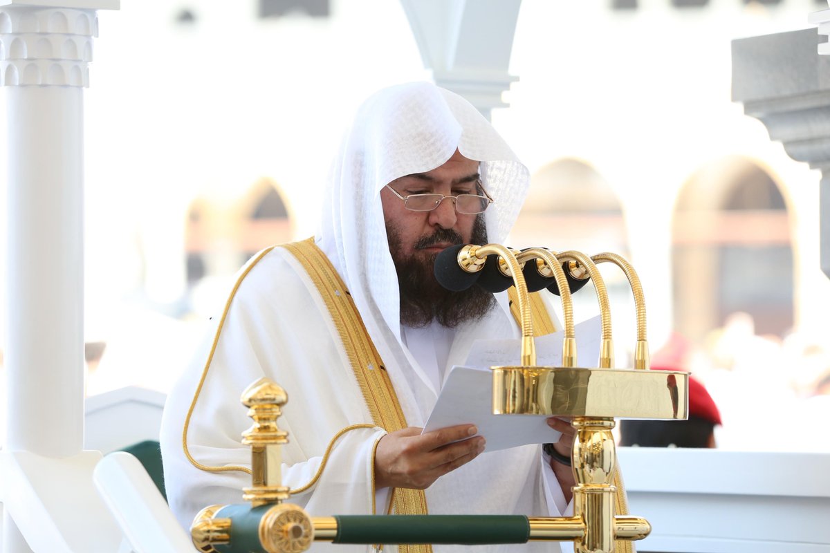 SaudiNews50's tweet photo. خطيب المسجد الحرام الشيخ السديس:

حفظ الله السعودية من كل سوء ومكروه، وأدام أمنها واستقرارها ورخاءها وازدهارها، ورد عنها كيد الكائدين وعدوان المعتدين.

- https://t.co/4lDo7jtk9L