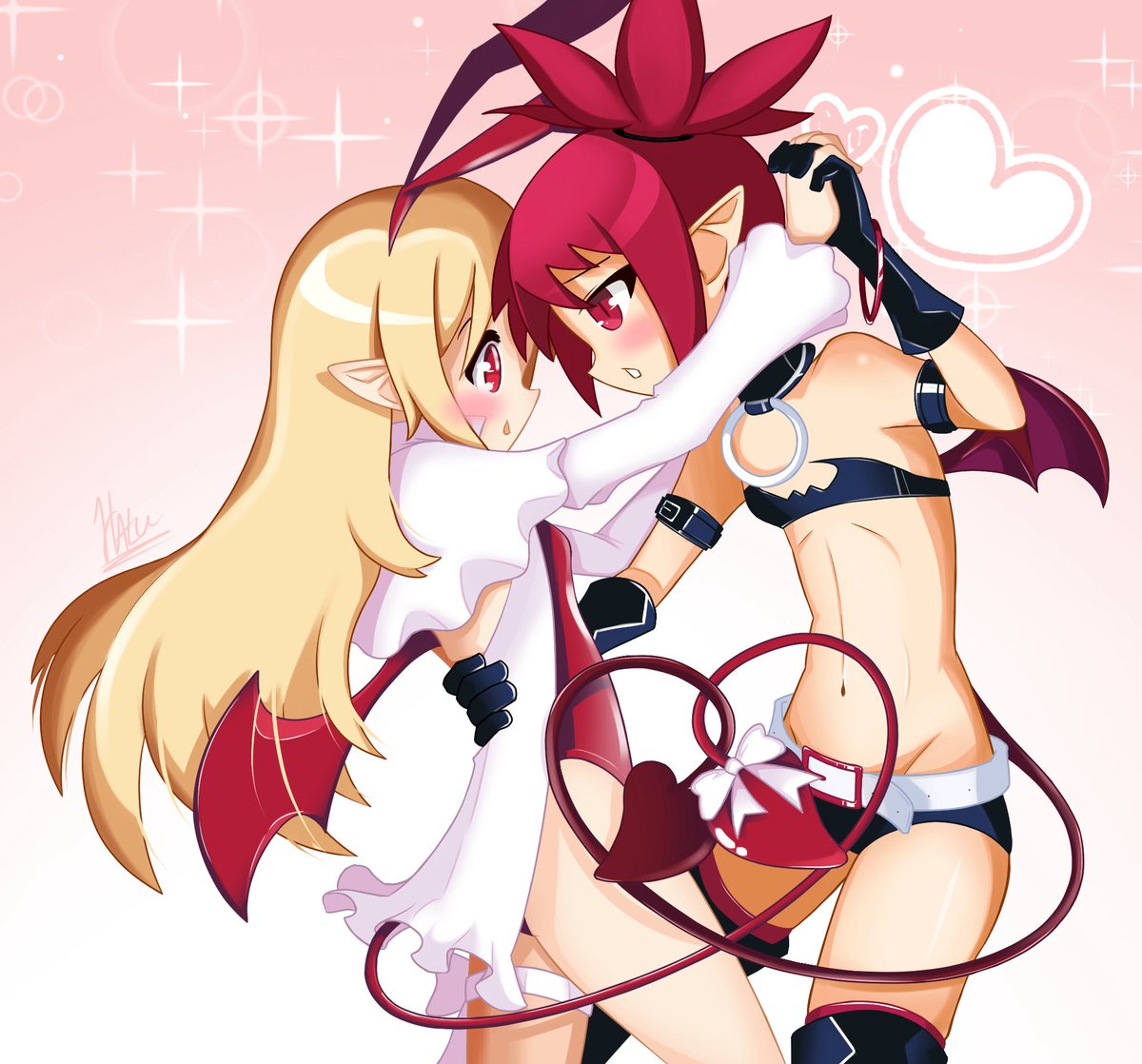 haluV____'s tweet photo. [reupload] 😈❌😇
#disgaea https://t.co/d009cOE3bp