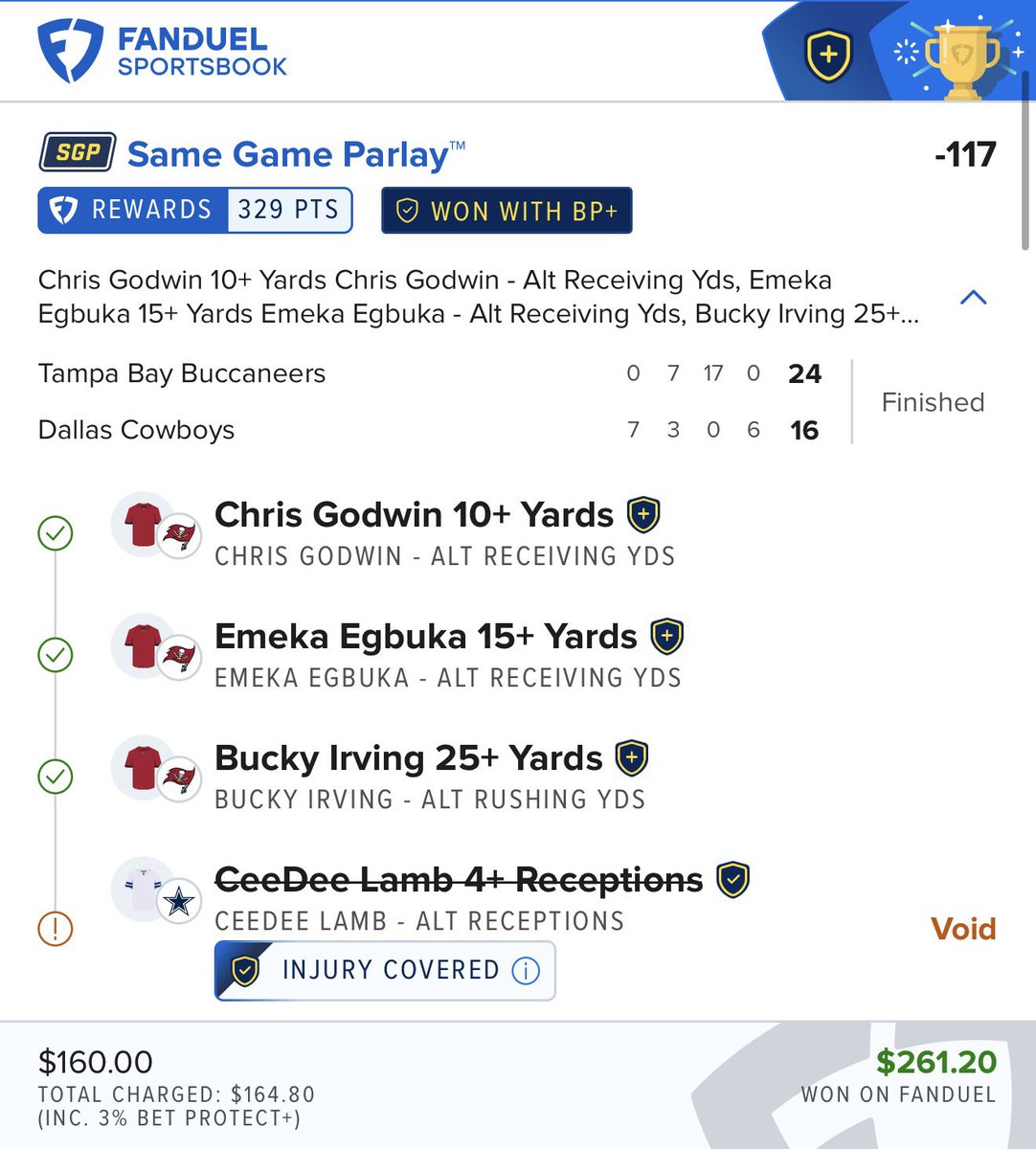 jamesjtschumm_'s tweet photo. All covered 🤠 #fanduel #cowboys #Ceedee https://t.co/V5QKbXUqvo