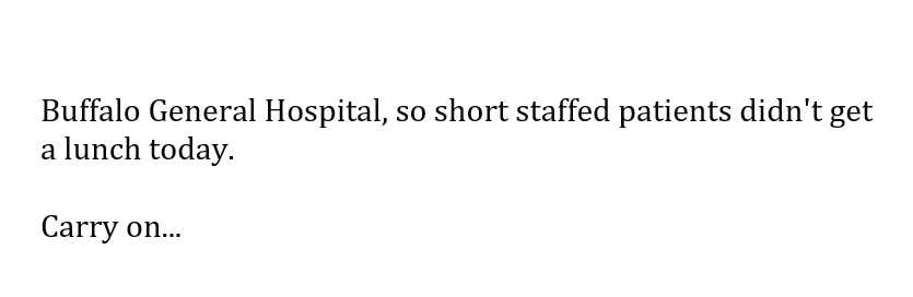 FactsMa02805793's tweet photo. FLASHBACK:  5 YEARS AGO TODAY....

Democrats fired the staff for not getting the jab and then hospitals couldn't feed their patients...

#NeverForget https://t.co/etLDeTWdQg