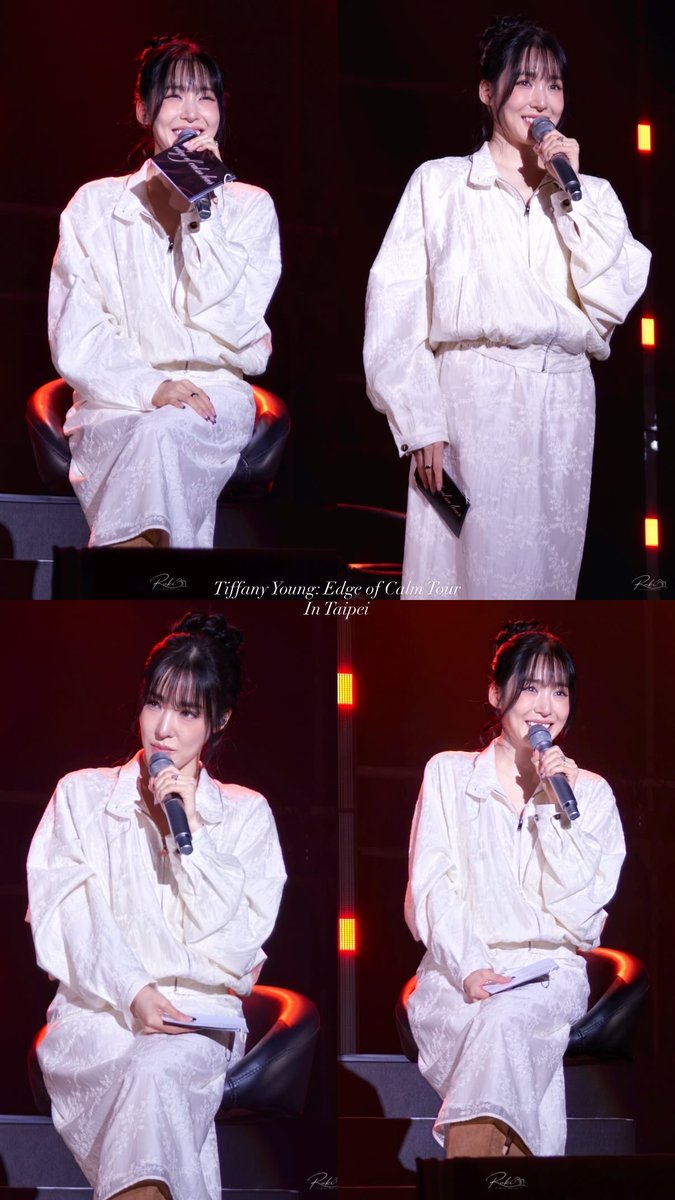 ruii_Ruki's tweet photo. 今日は少女時代のTiffanyに会いに来ました｡

本人を見るのは約10年ぶり、リハーサルの時から、昔と変わらないTiffanyの姿に感動した🥹

本番が楽しみすぎる！

#Tiffany 
#TiffanyYoung
#EdgeofCalmTourInTaipei https://t.co/utXT64GgaZ