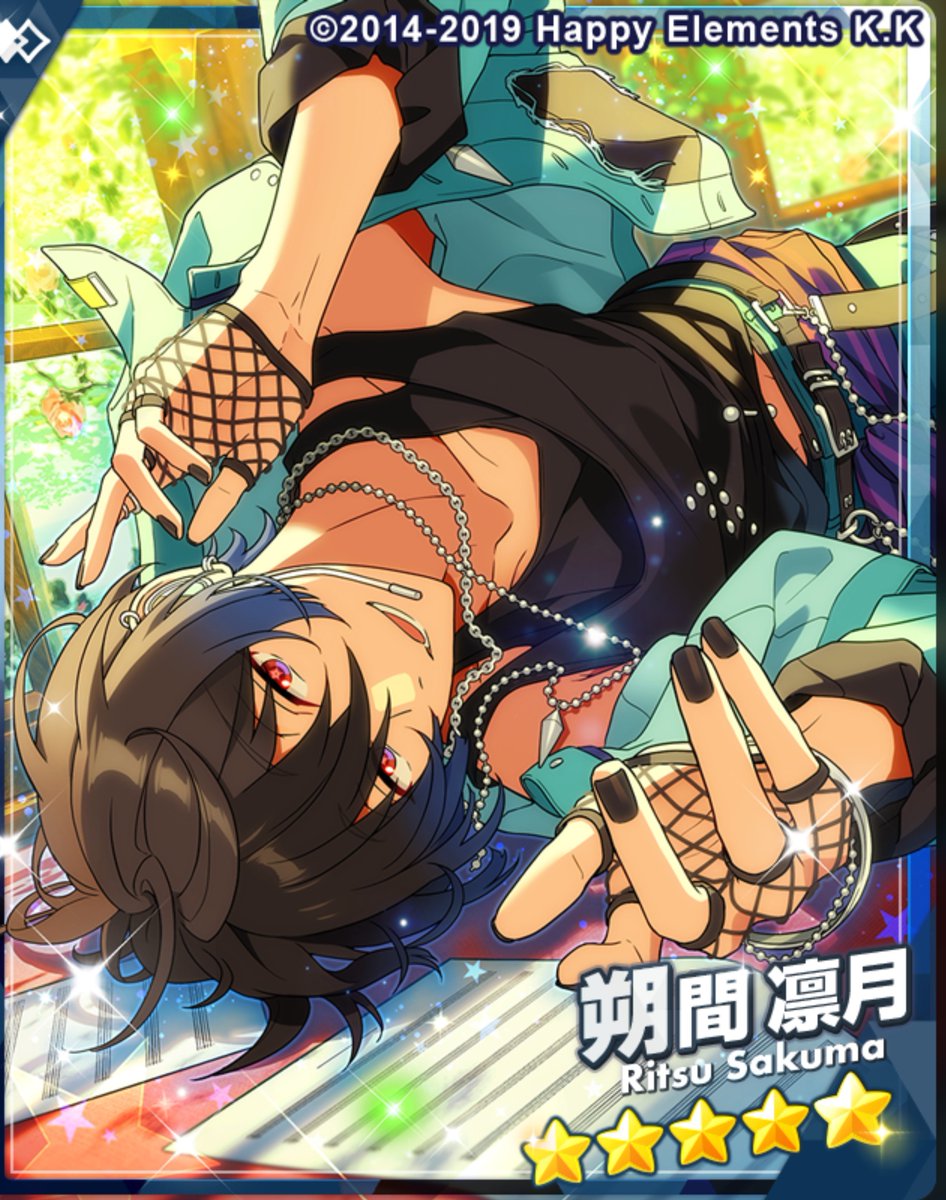 LeoIn_My_Heart's tweet photo. Tsukasa picking jewels in knights image colour. ritsu dyeing his side bangs in knights image colour. they love knights so so much it makes me emotional and now I wanna see what the other members will do with the blue https://t.co/psaLbINXFC