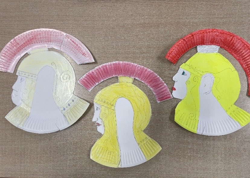 Pres_Carlow's tweet photo. 1AQ History class enjoyed making centurion heads when studying Ancient Rome with Mr O’Connor. @CeistTrust @Pres_Carlow #history #roman #centurion #creativity https://t.co/nqFVYpsh4D