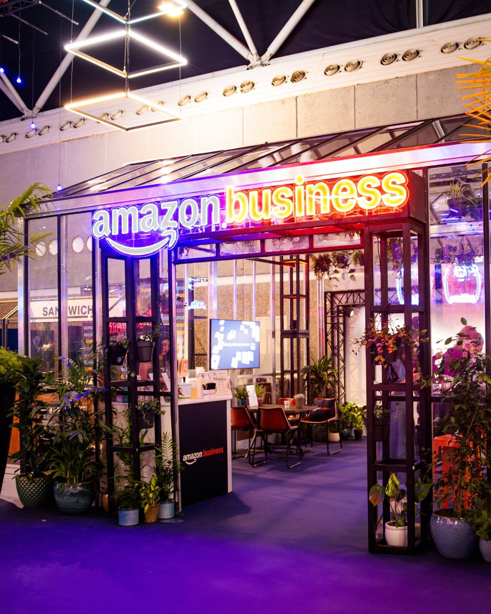 AmazonBusiness's tweet photo. That’s a wrap on DPW Amsterdam 2026.

We joined 2,200+ procurement and supply chain leaders from 50+ countries for two days of ideas and conversations, including plenty at the Amazon Business Glasshouse.

Thanks to everyone who stopped by! https://t.co/DBavBshydM