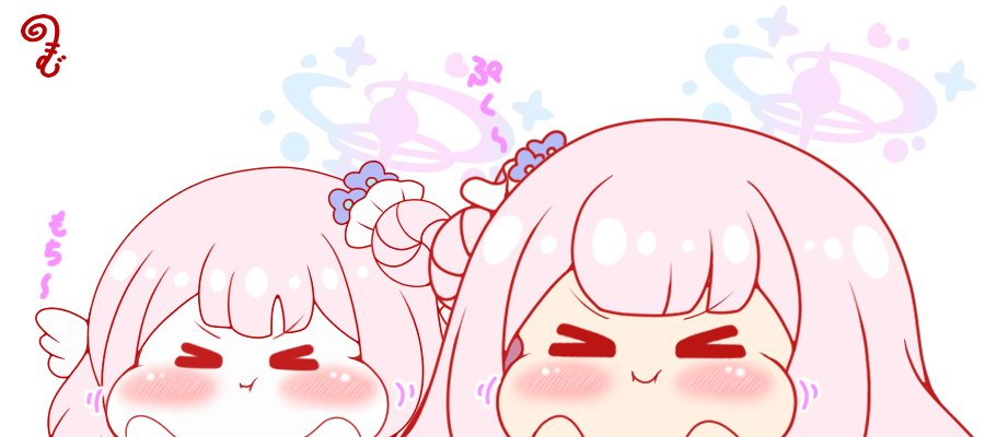 kurukurumagical's tweet photo. ぷくーっとするミカちゃんず
もちもちほっぺお姫様
 #ブルアカ https://t.co/iE3a6Y4rHy