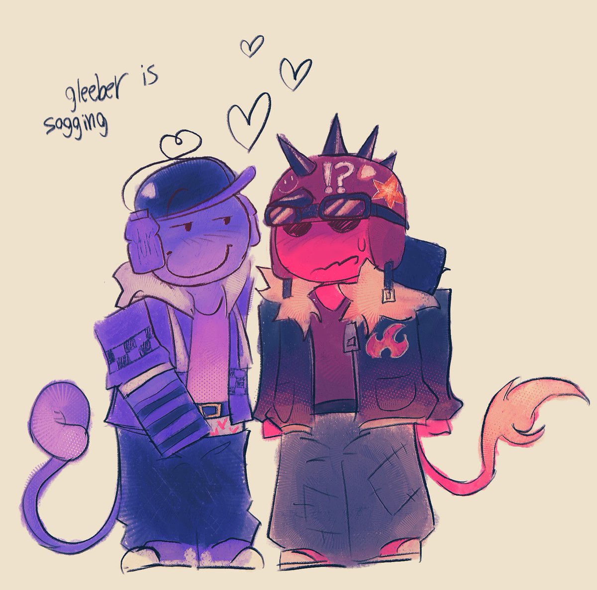 Fuseballslop's tweet photo. i like them but idk their ship name #enfosi https://t.co/6M62w8jjri