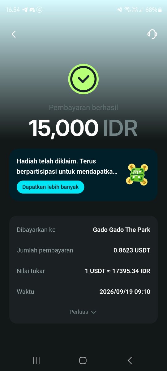 rhochild's tweet photo. In this economy, bayar pake @BitgetWalletID berasa di traktir.
Lumayan banget cashback2 nya.
Makasih bitget wallet.
Yang mau samaan yuk join disini
https://t.co/IYxgkKoAp1 https://t.co/umMsSLeMeM