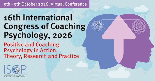 ISfCP's tweet photo. 📢Day 5 International Congress of Coaching Psychology - next keynote at 11:15 BST - A Pre-Post Study of Coaching Self-Efficacy: Evidence from an Executive Coaching Programme with @Diana_A_Vieira Still time to join us! https://t.co/K5gVqlcgkI #coachingpsychology #ISFCP2026 https://t.co/KTEGWWCLhm